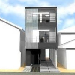 狭小木造住宅3階建 2LDKのデザイン、設計監理