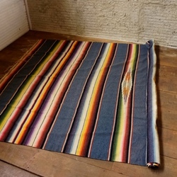 Rainbow colored rug