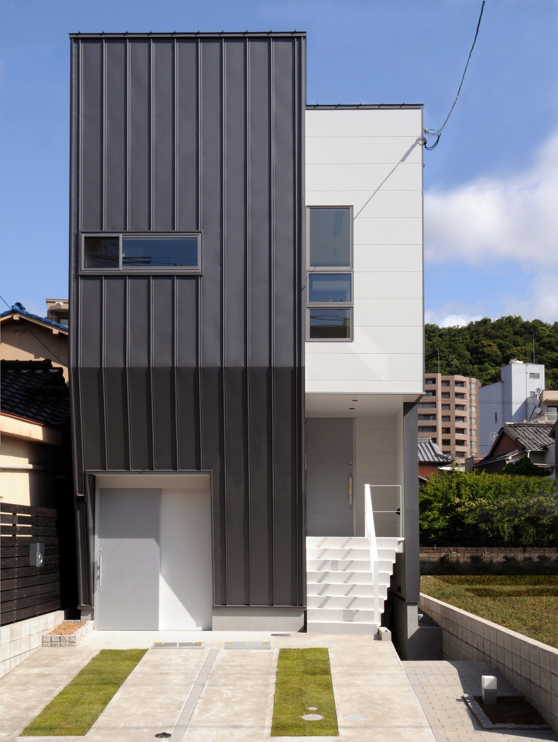７つの階段で繋がる家『牛田早稲田１丁目の家』の建築事例写真