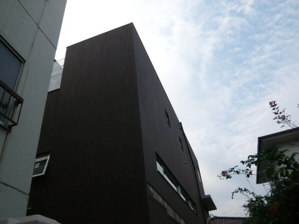 旗竿型の敷地をした北桜塚の家の建築事例写真
