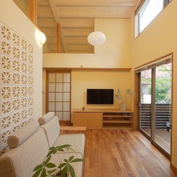 古和釜の家・自然素材で心地よく、パッシブ設計によるエコな住宅