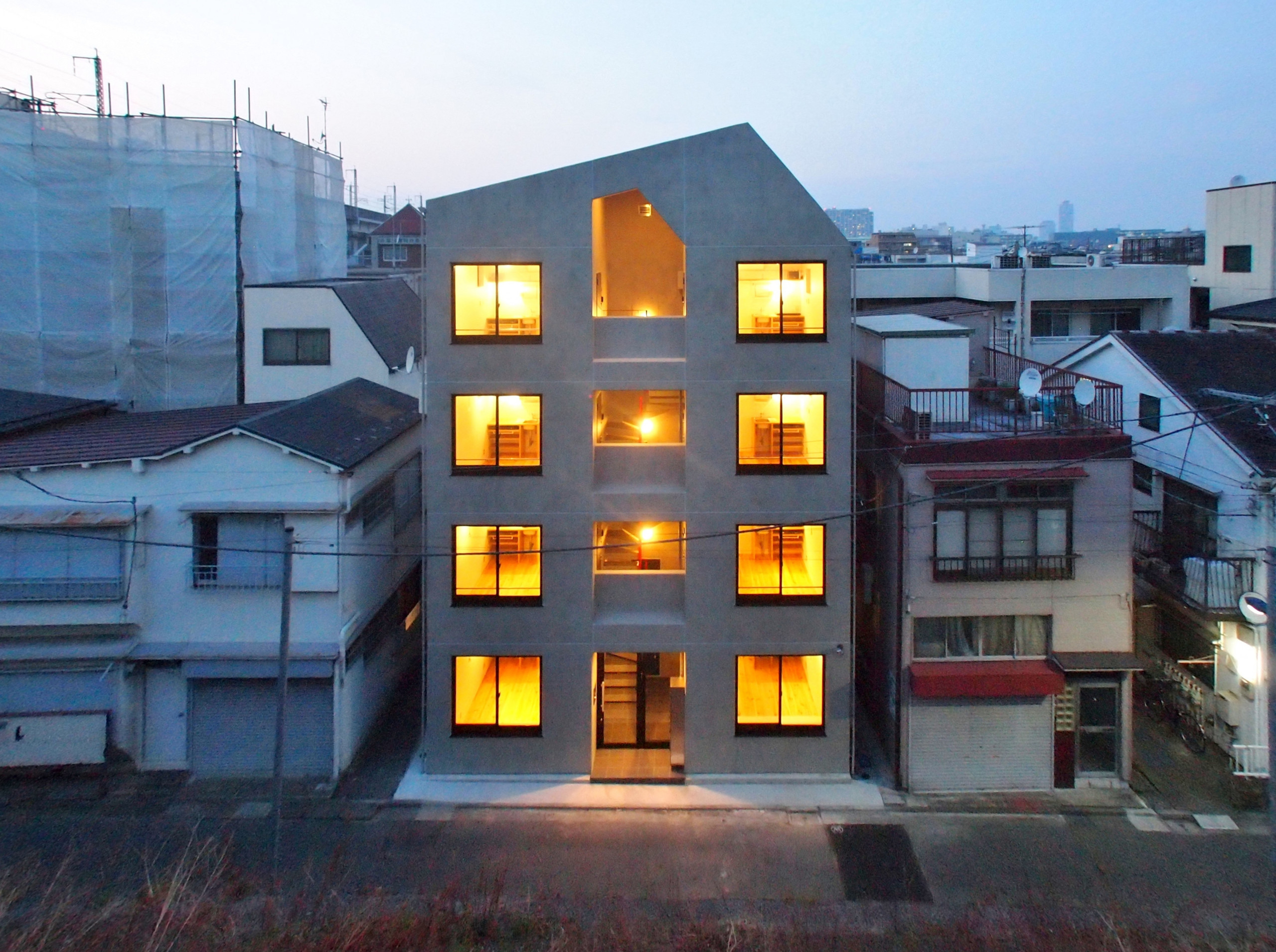 東京都北区の共同住宅の建築事例写真