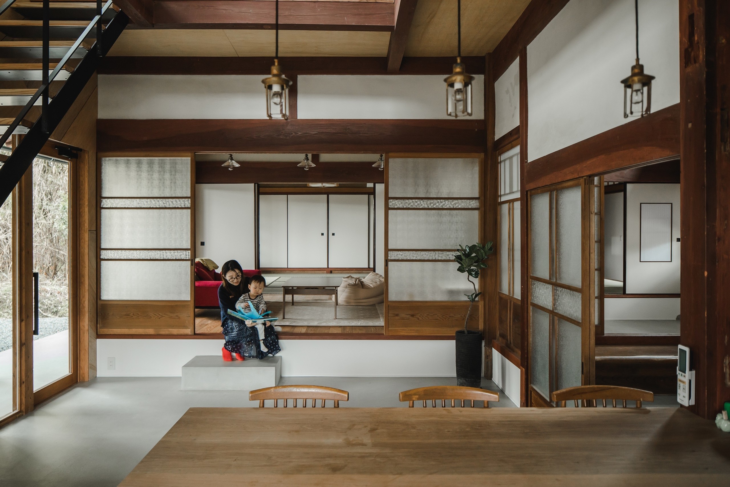 下戸山の家リノベーションの建築事例写真