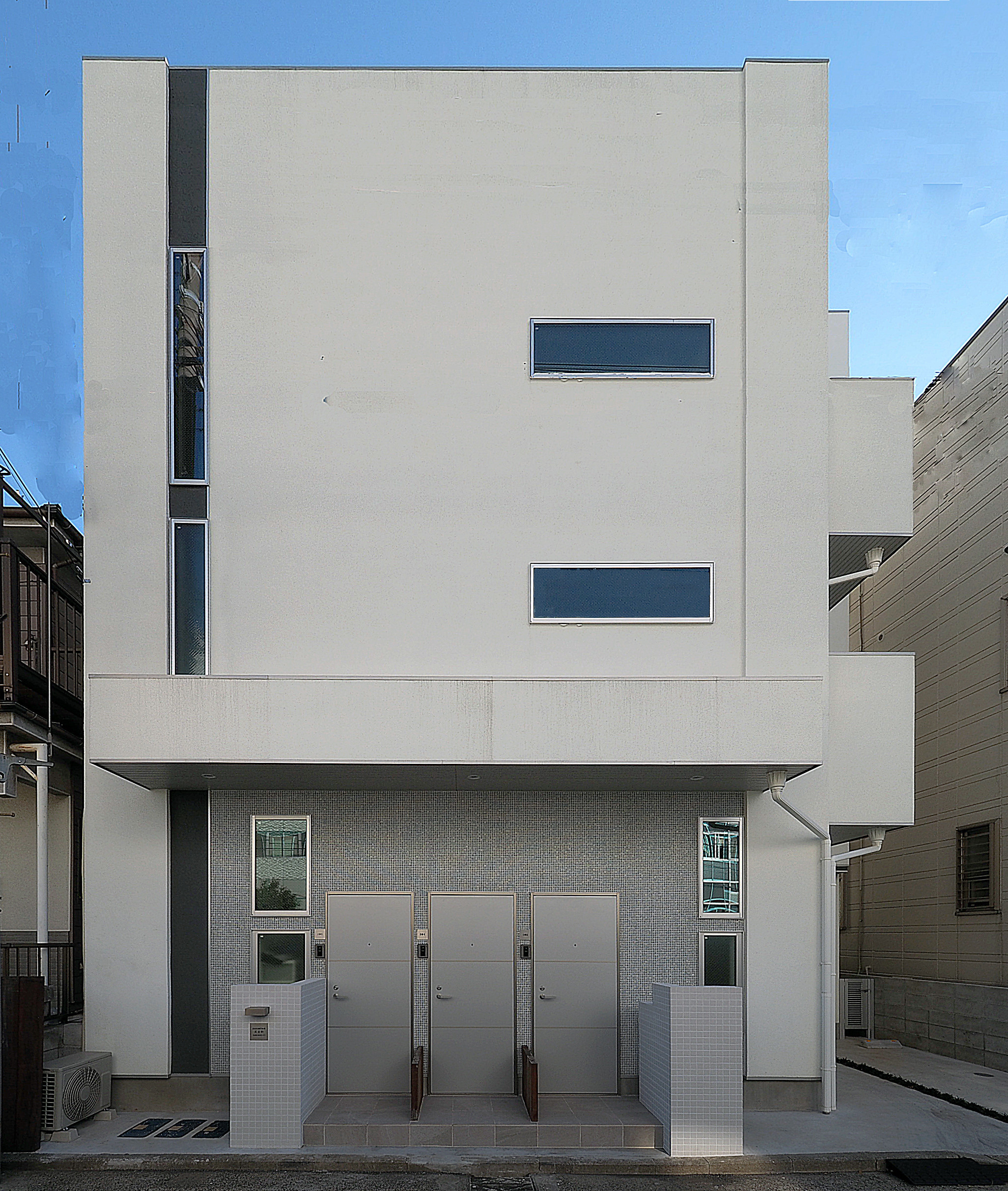 神奈川の賃貸併用住宅の建築事例写真