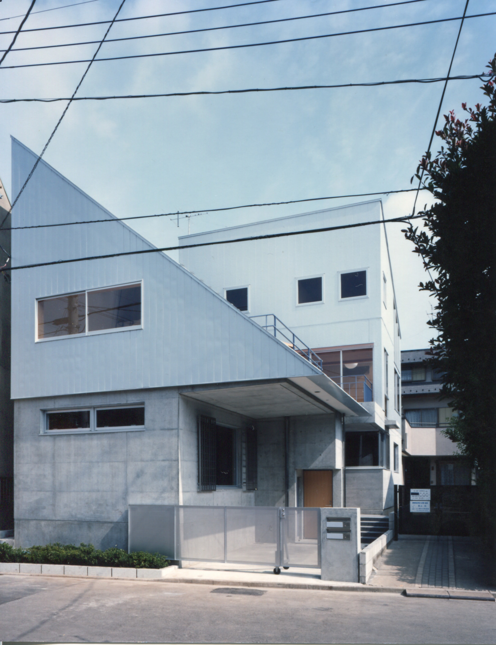 二つ棟の家の建築事例写真