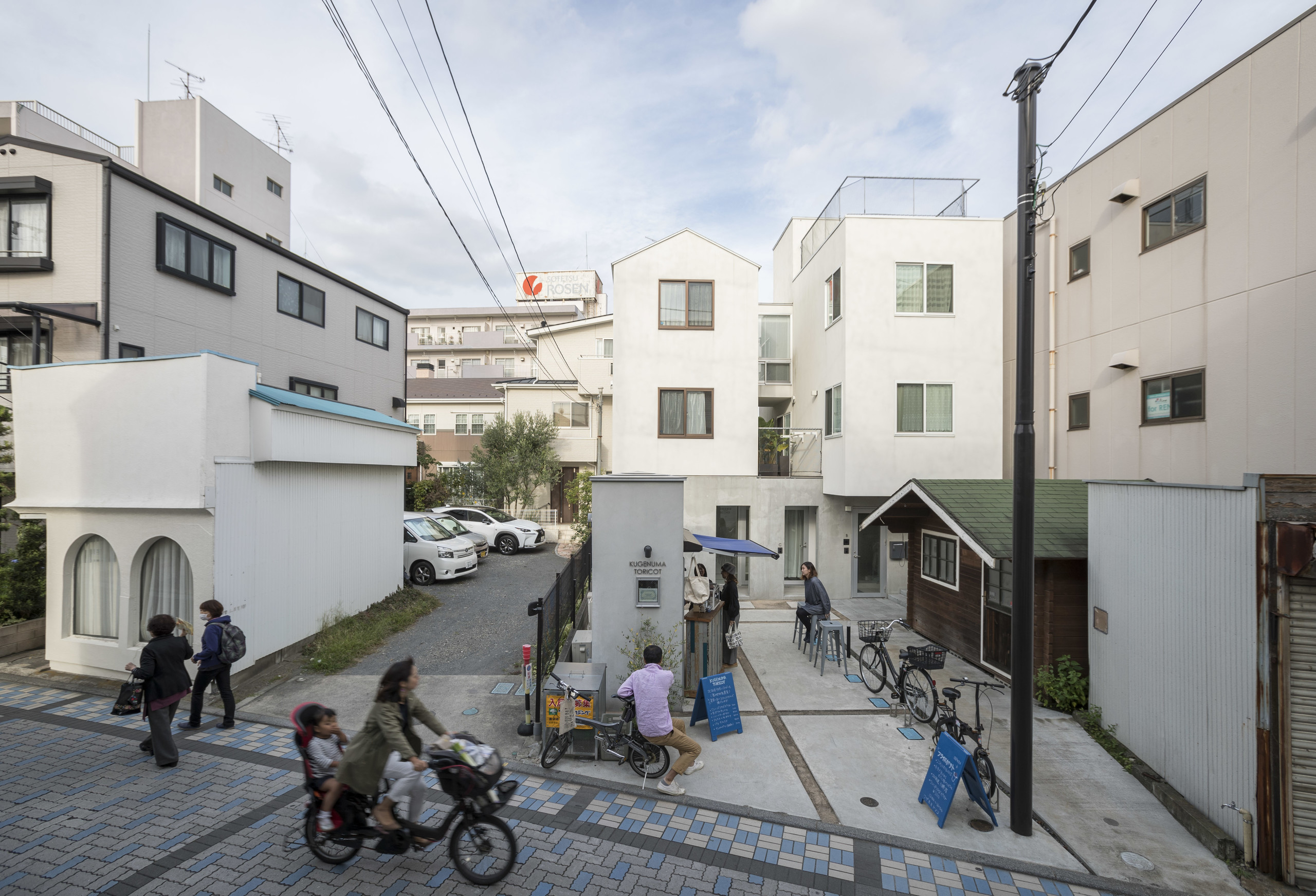 シェアキッチンのある賃貸併用住宅（GD賞BEST100）の建築事例写真