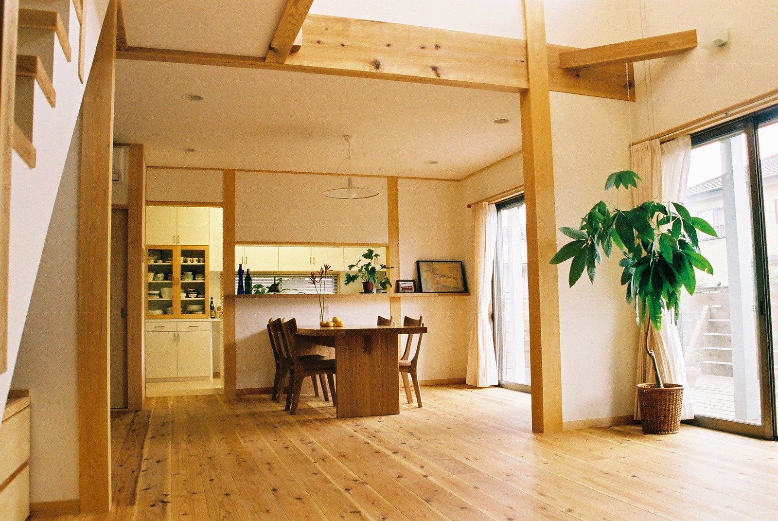 Ｌ型の変形敷地　横井の家の建築事例写真