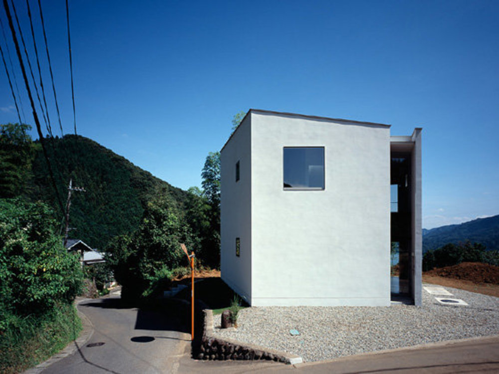 相模原五角形の家の建築事例写真