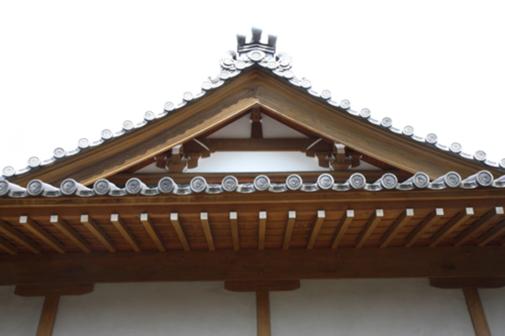 純和風の家の建築事例写真
