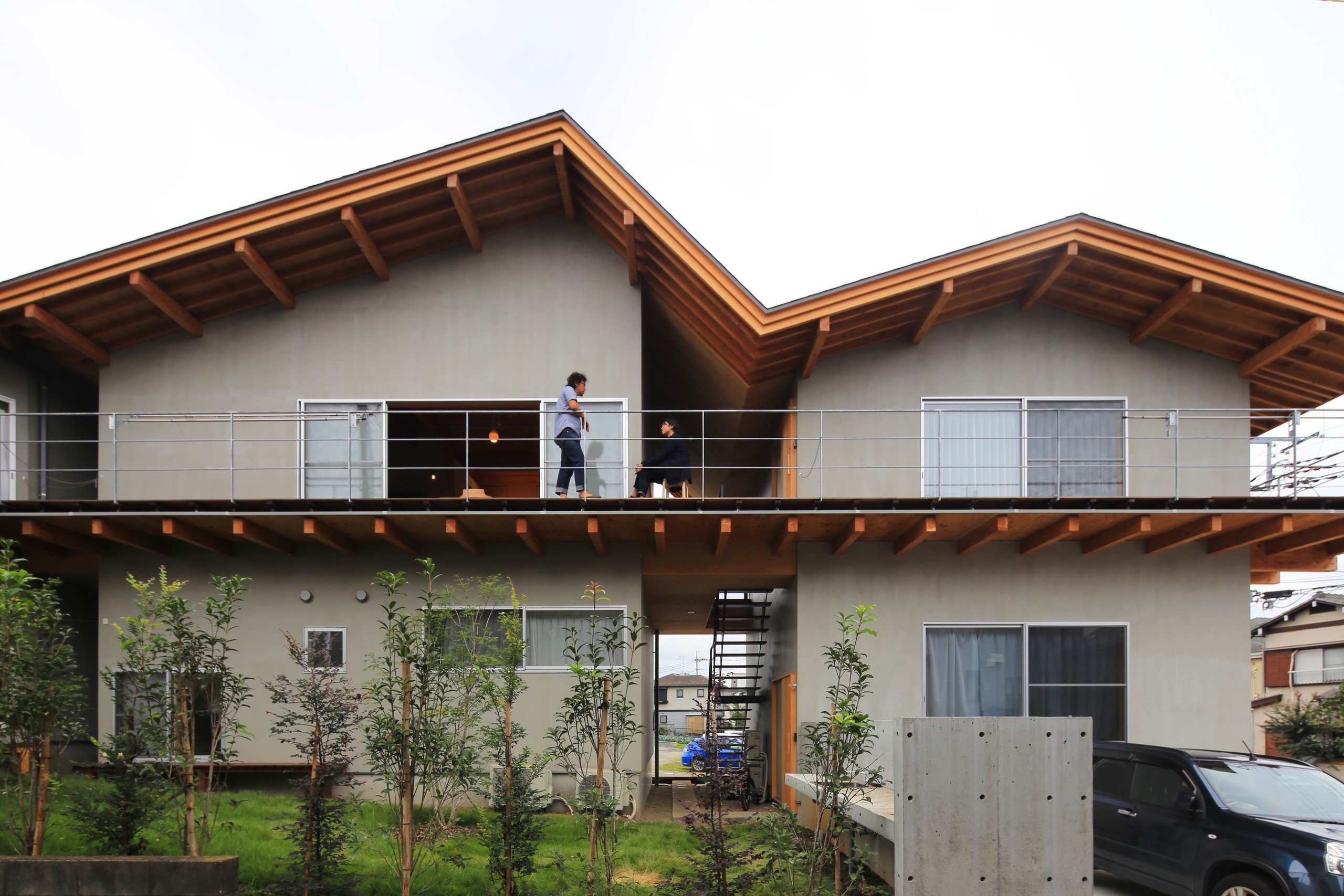 関沢の共同住宅　暮らしのテリトリーの建築事例写真