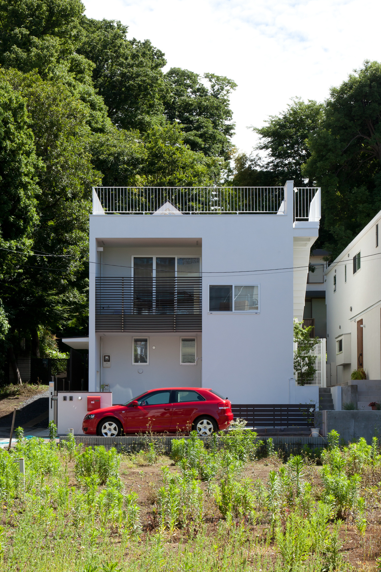 ２世帯住宅の建築事例写真