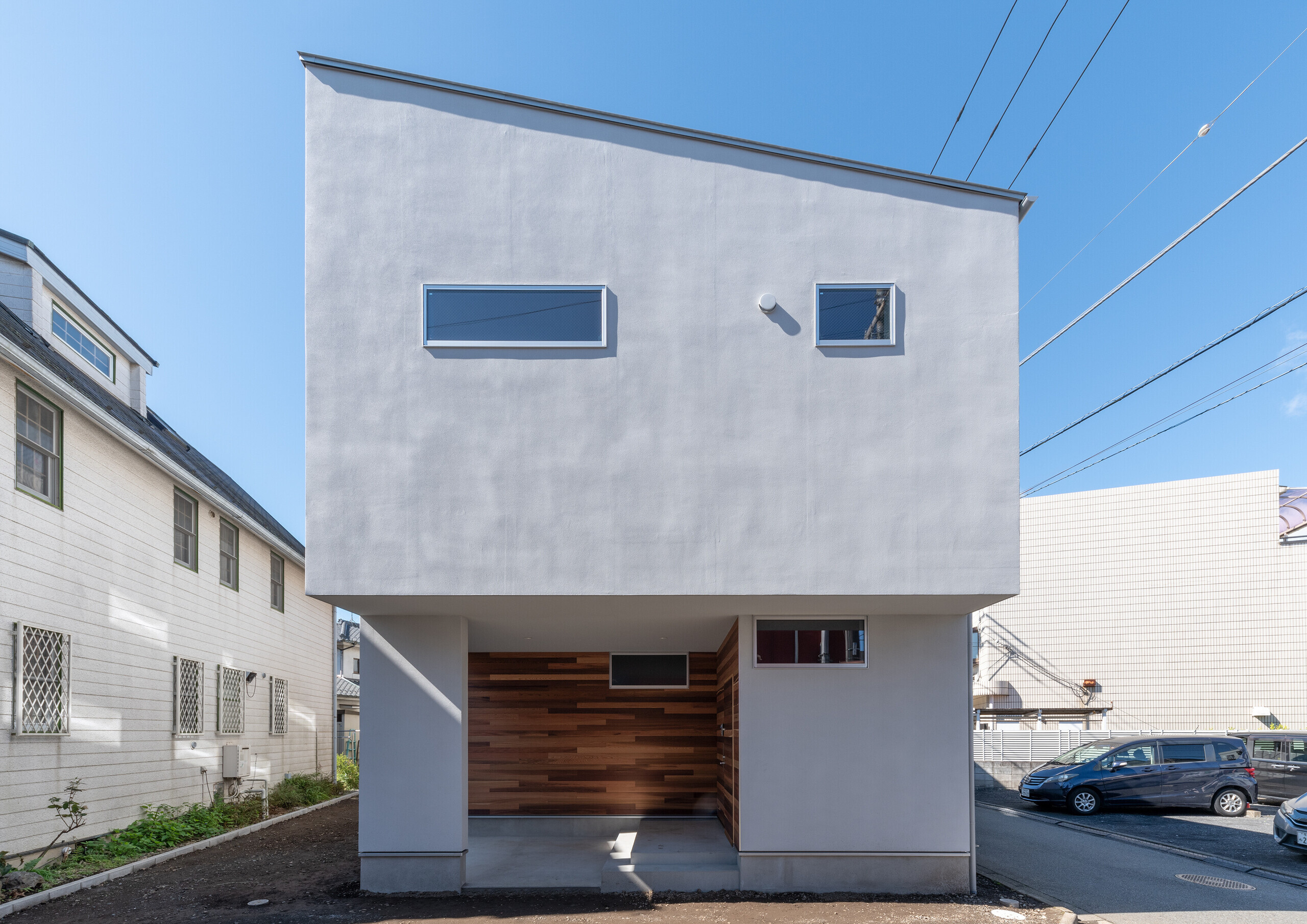 昭島の二世帯住宅の建築事例写真