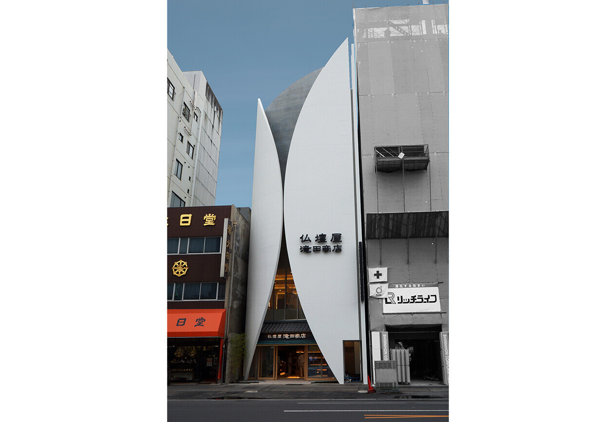 仏壇ビル　台東区の建築事例写真