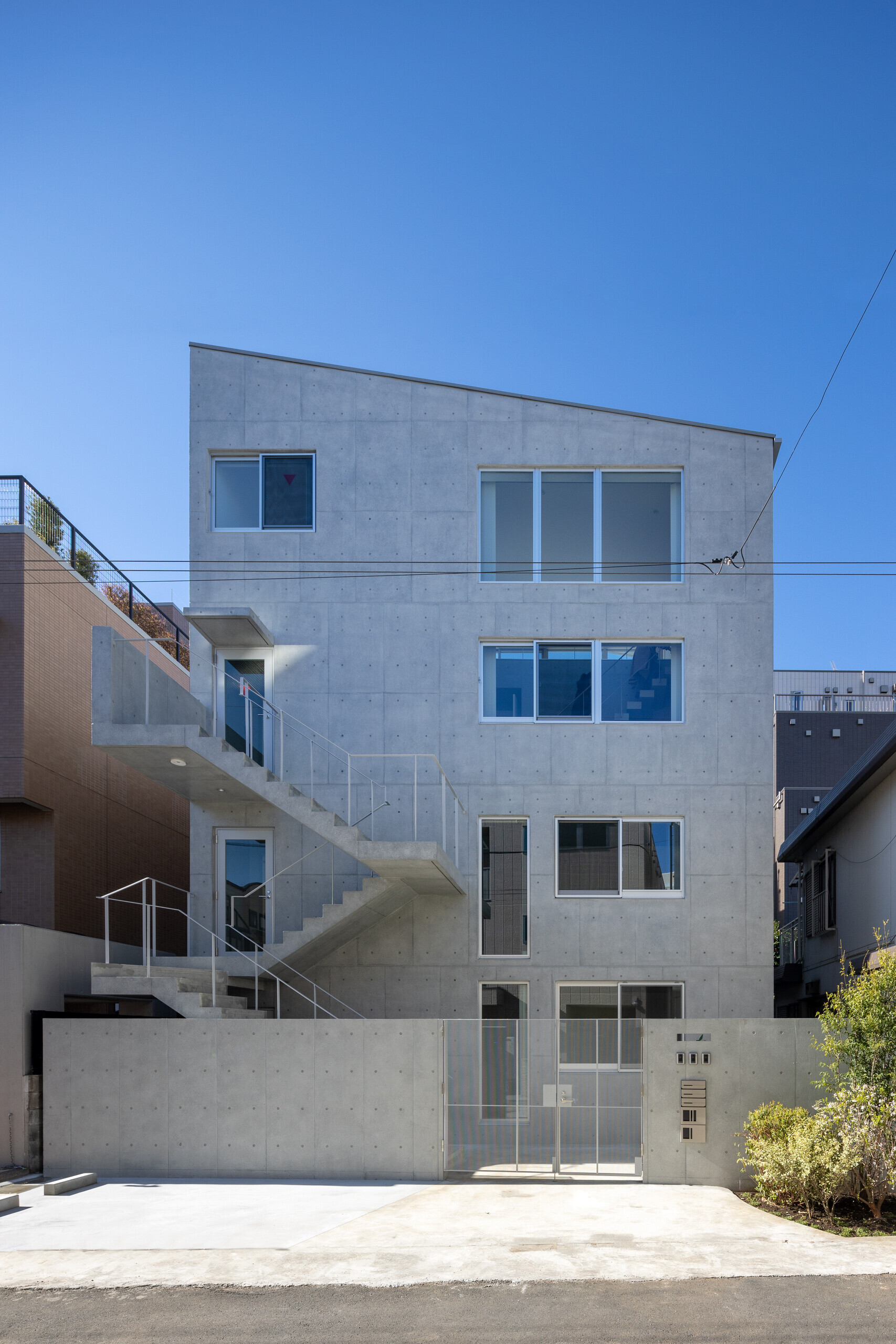 三田の共同住宅の建築事例写真