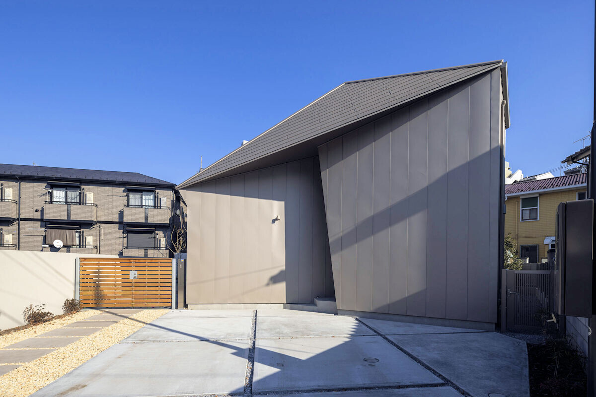 世田谷のシンプルモダン住宅の建築事例写真