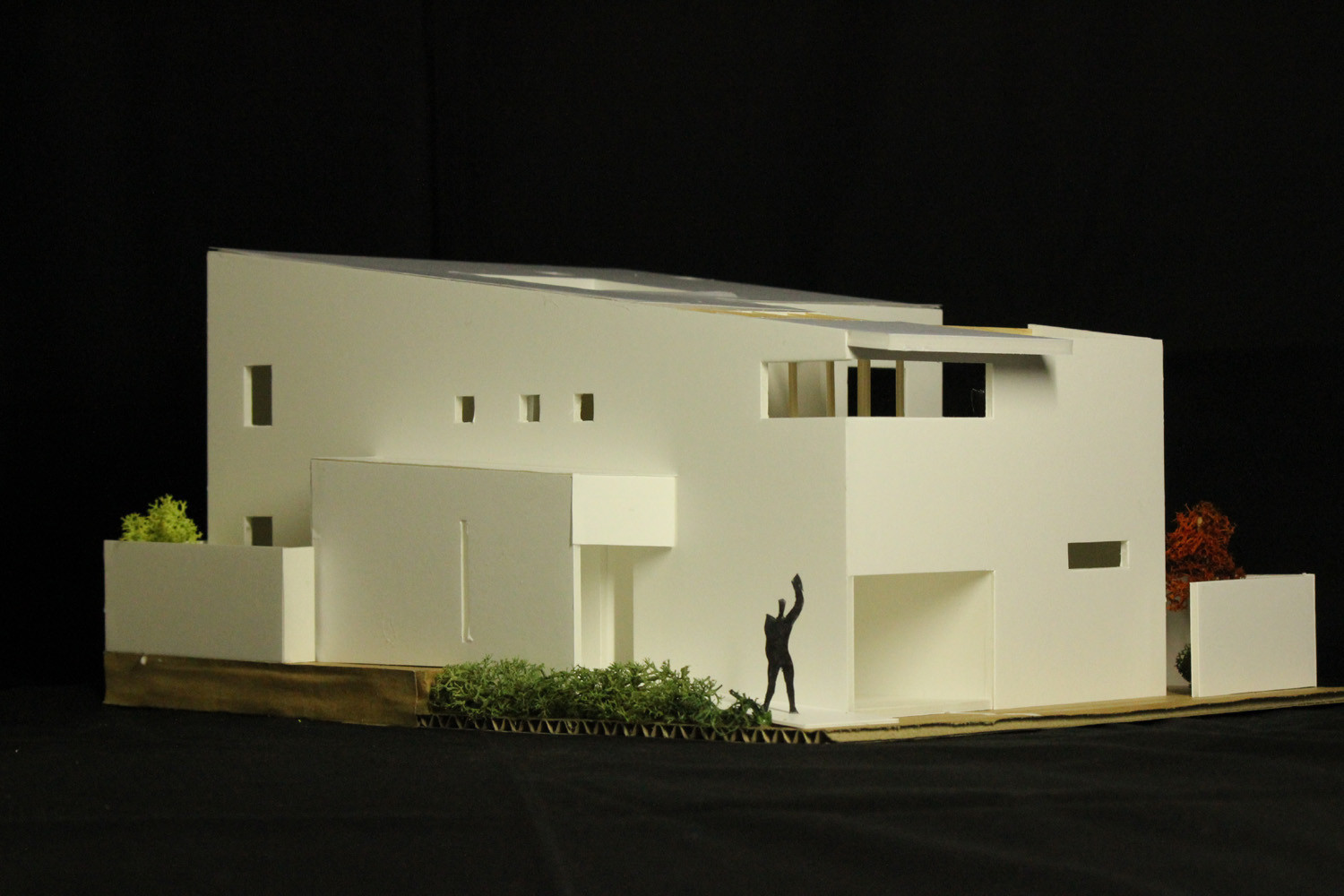 光のコートハウスの建築事例写真